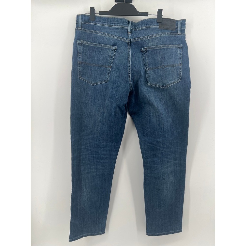 Lucky Brand 412 Athletic Slim Jeans Mens 38x32 Medium Wash Blue Denim NWT - Picture 3 of 5